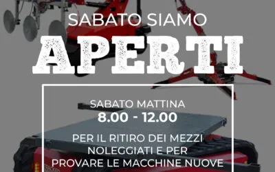 Apertura sabato mattina per il ritiro dei mezzi